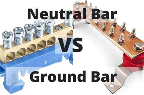 neutral bar in junction box|grounding bar vs neutral.